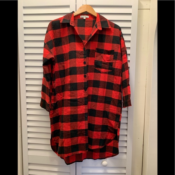 Plaid tunic - Picture 2 of 11